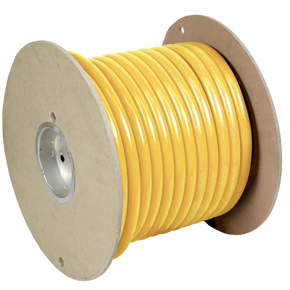 Pacer Yellow 3/0 Awg Battery Cable - 100' 1