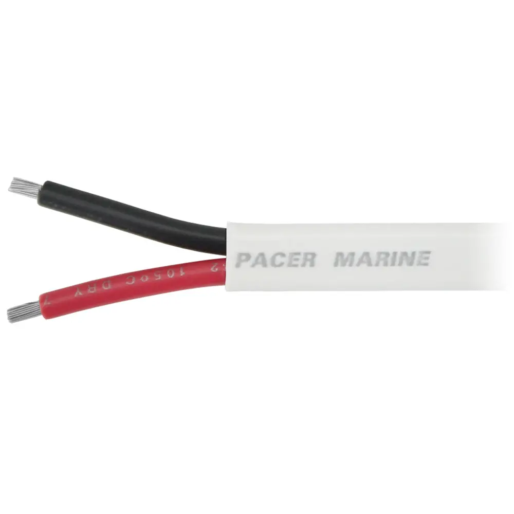 Pacer 6/2 Awg Duplex Cable - Flat Cable - Red/Black - 250' 1
