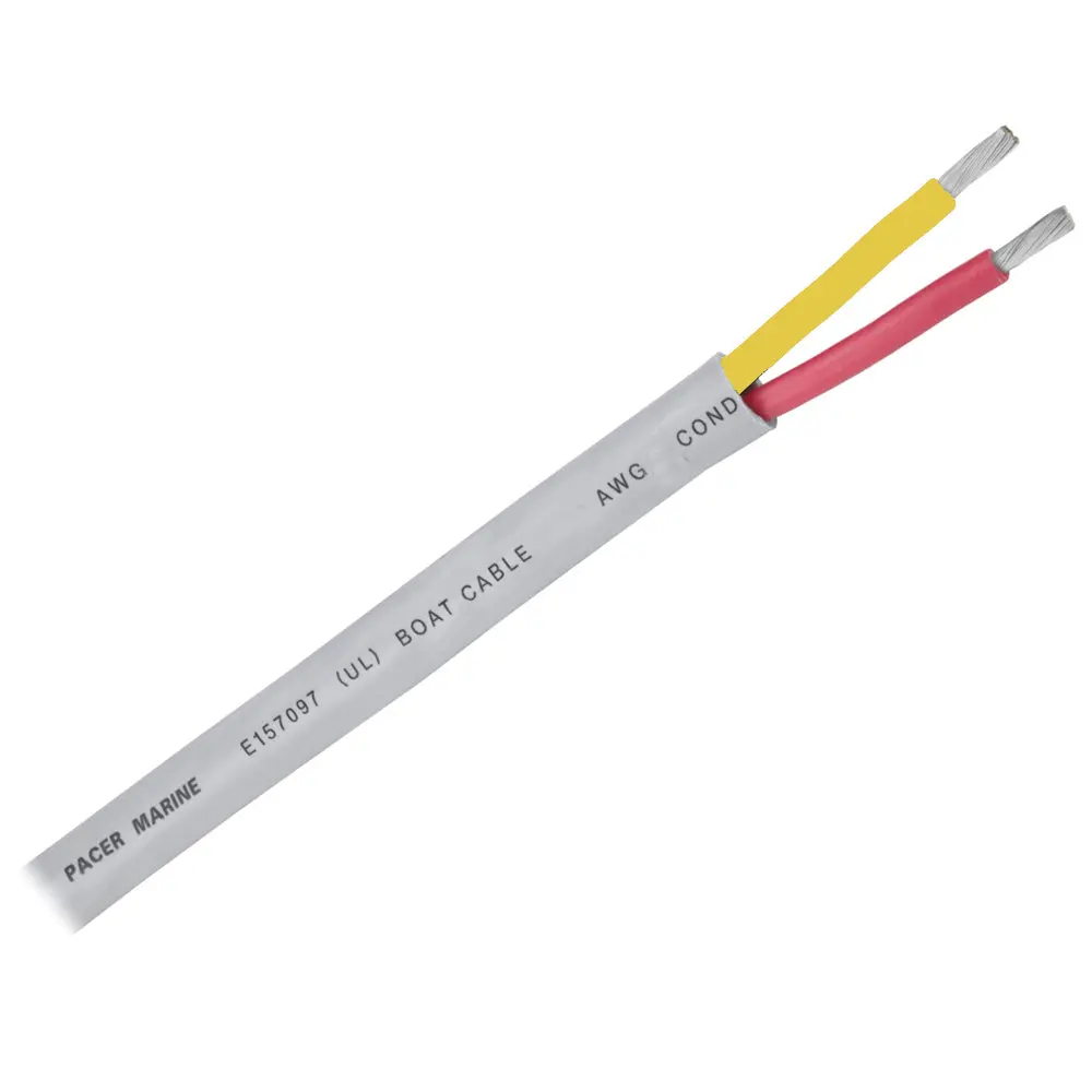 Pacer Group Wr12/2Ryw-500 Pacer 12/2 Awg Round Safety Duplex Cable Red/Yellow, 500' 1