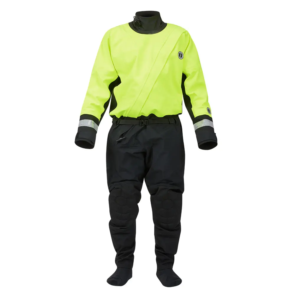 Mustang Survival Msd57602-251-Xxl Mustang Water Rescue Dry Suit Fluorescent, Yellow Green-Black Xxl 1