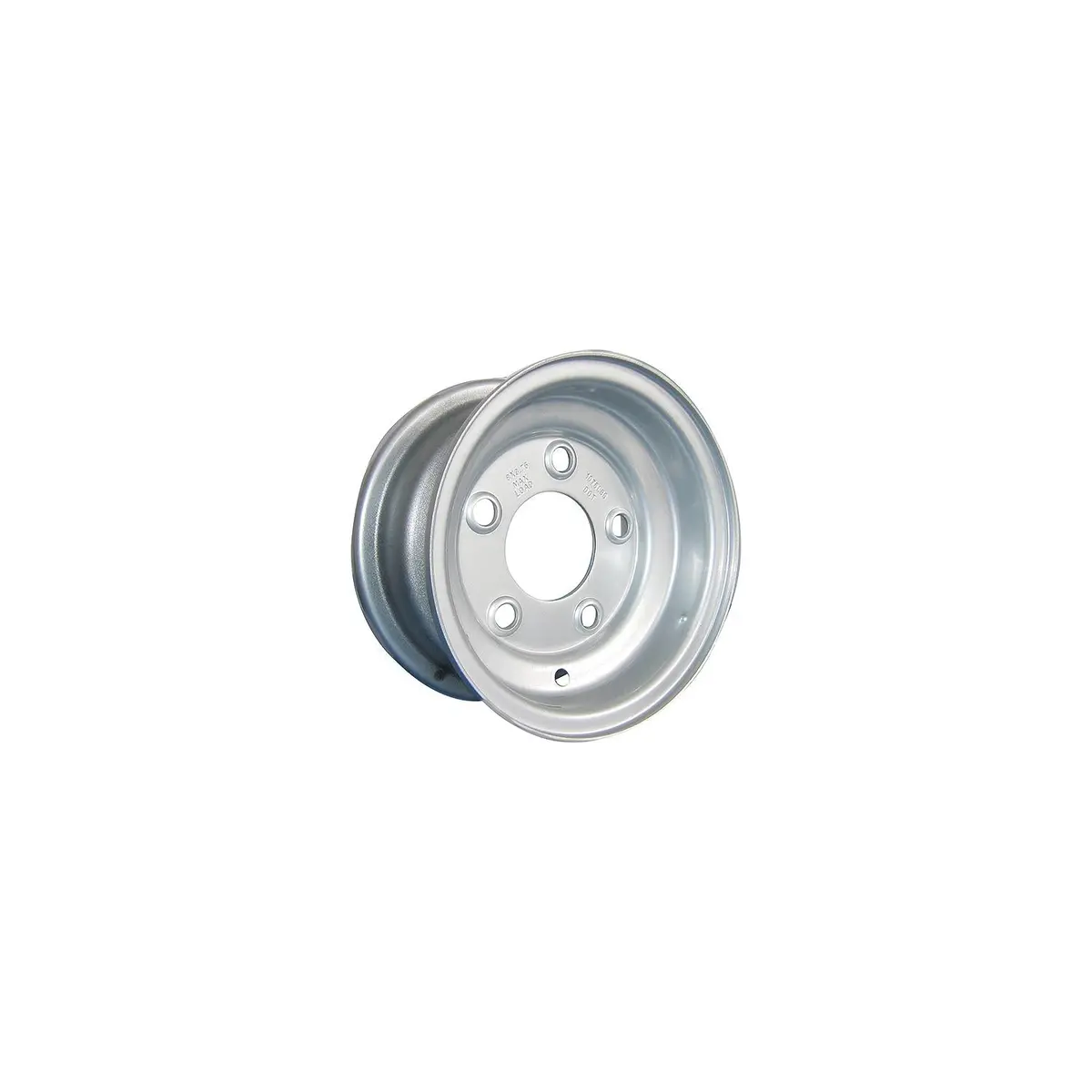 Loadstar Tires 20048 Solid Center Steel Wheel (Rim) Galvanized 1