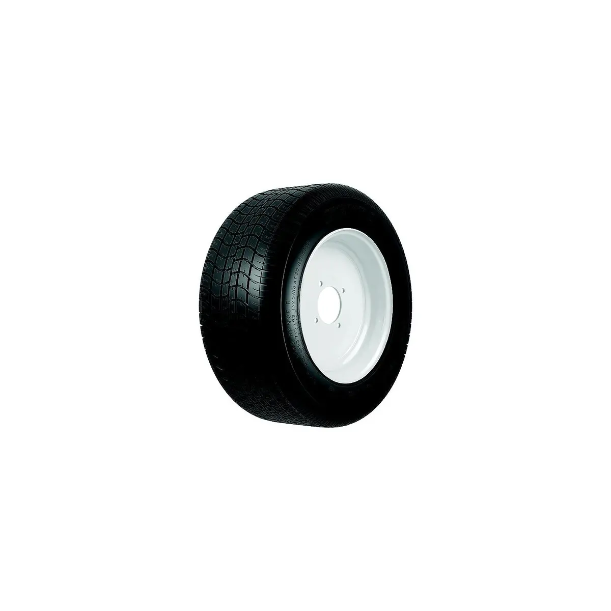 Loadstar Tires 3H390 Bias Wide Profile Tire & Wheel (Rim) Asm 205/65-10 5 Hole 1