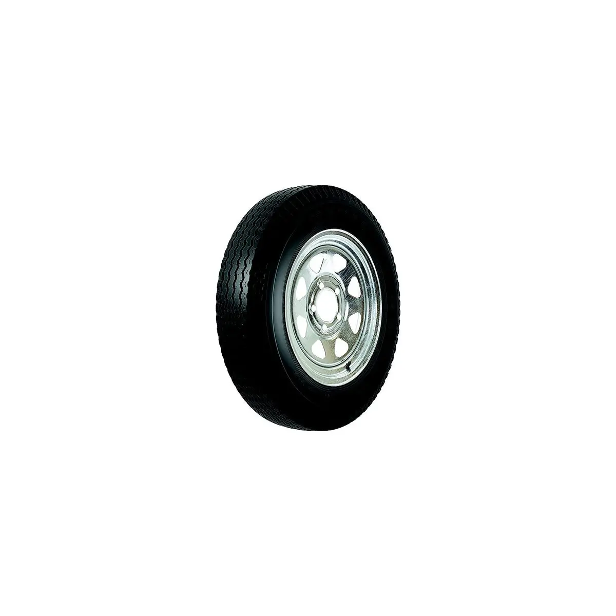 Loadstar Tires 30750 Bias Tire And Wheel (Rim) Assembly 530-12 5 Hole 4 Ply 1