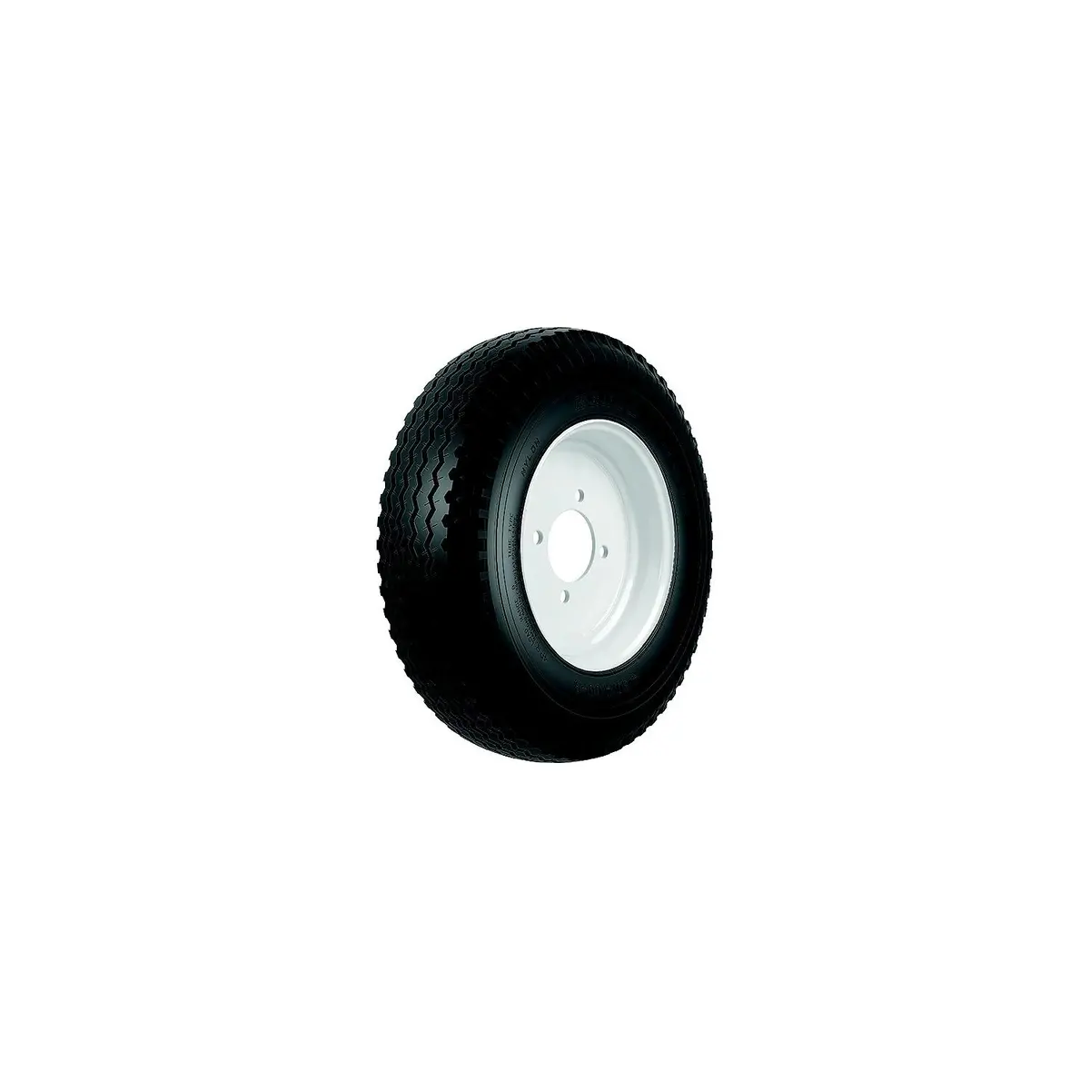Loadstar Tires 30000 Bias Tire And Wheel (Rim) Assembly 480/400-8 4 Hole 1