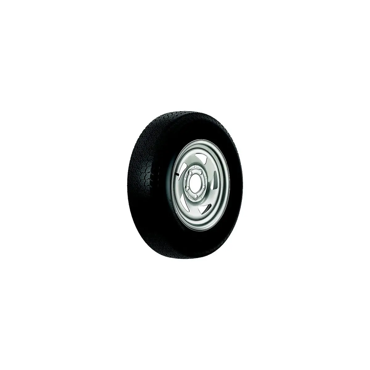 Loadstar Tires 3S967 Bias Tire & Wheel (Rim) Asm St175/80D-13 5 Hole C Ply 1