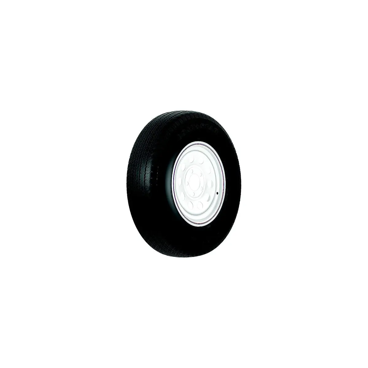 Loadstar Tires 31977 St Radial Tire & Wheel (Rim) Asm Directional St185/80R-13 5, Hole C Ply 1
