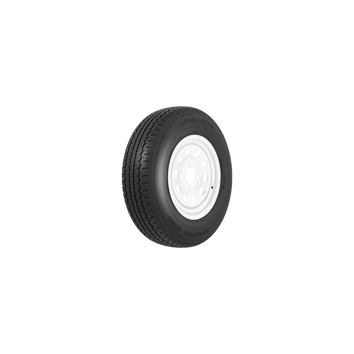 Loadstar Tires 31991 St Radial Tire & Wheel (Rim) Asm Directional St185/80R-13 5, Hole C Ply 1