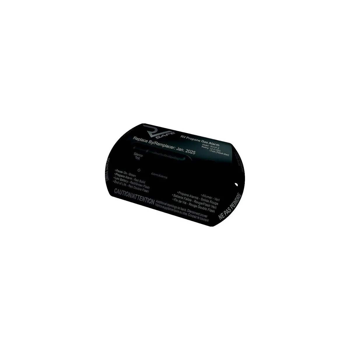 Safe Alarms Rvlp-2B Rv Safe Propane Alarm, Black, 2-Wire 1