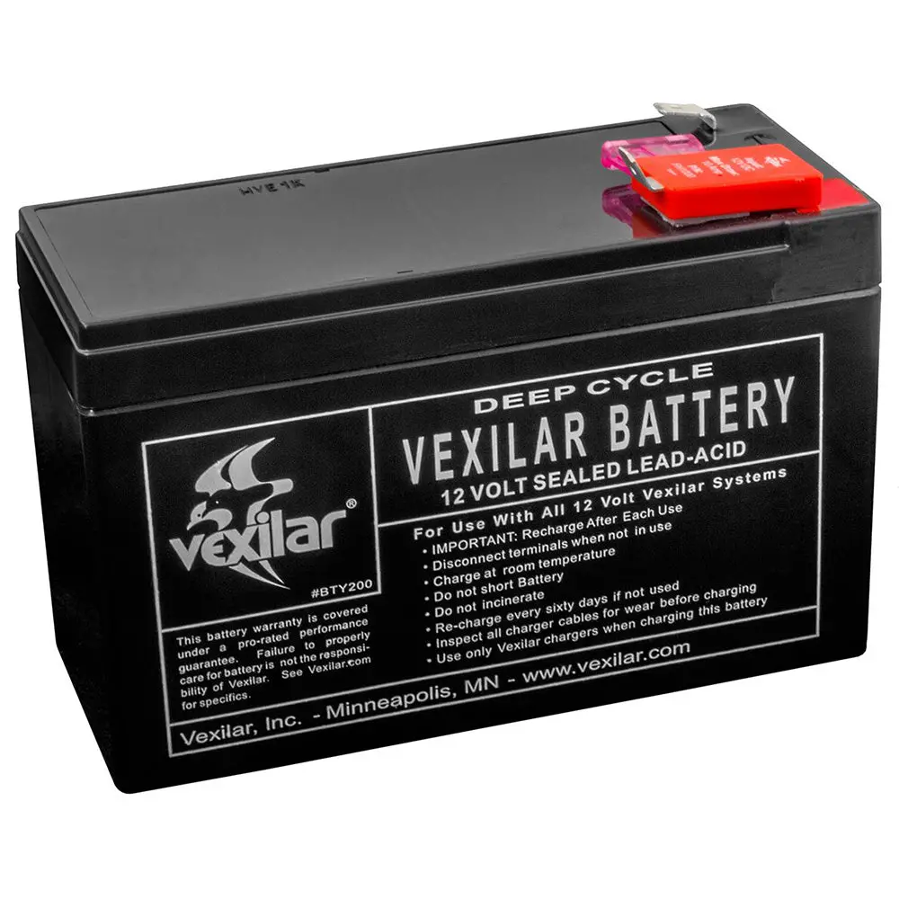 Vexilar V-100 12V/9 Amp Lead-Acid Battery 1