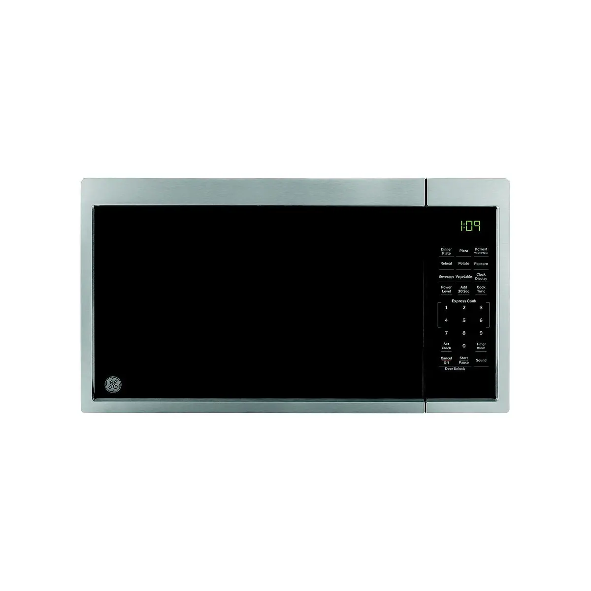 Ge Appliances Gcbk09n1wss 0.9 Cu. Ft. Capacity Built-In Microwave Oven, Stainless 1