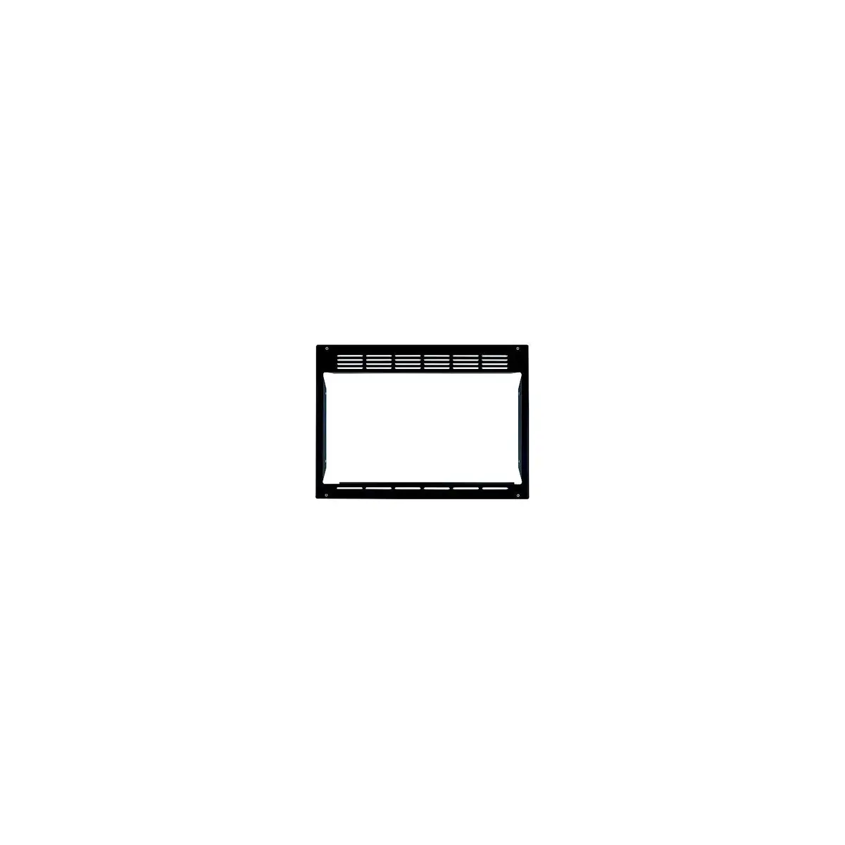 Ge Appliances Jx1095stbb Microwave Built-In Trim Kit, Black 1