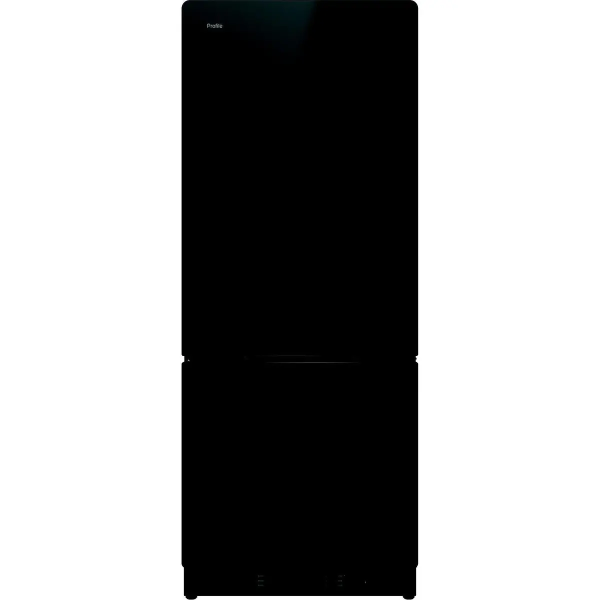 Ge® Appliances Pbv10r5vbb Ge Profile™ Bottom Freezer Refrigerator Glass W/ Black Appearance 1