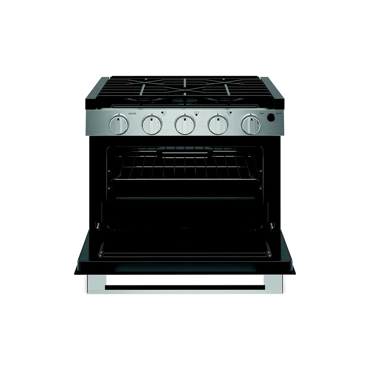 Ge Appliances Pld617rtss Drop-In Gas Range, 17" Wide 1
