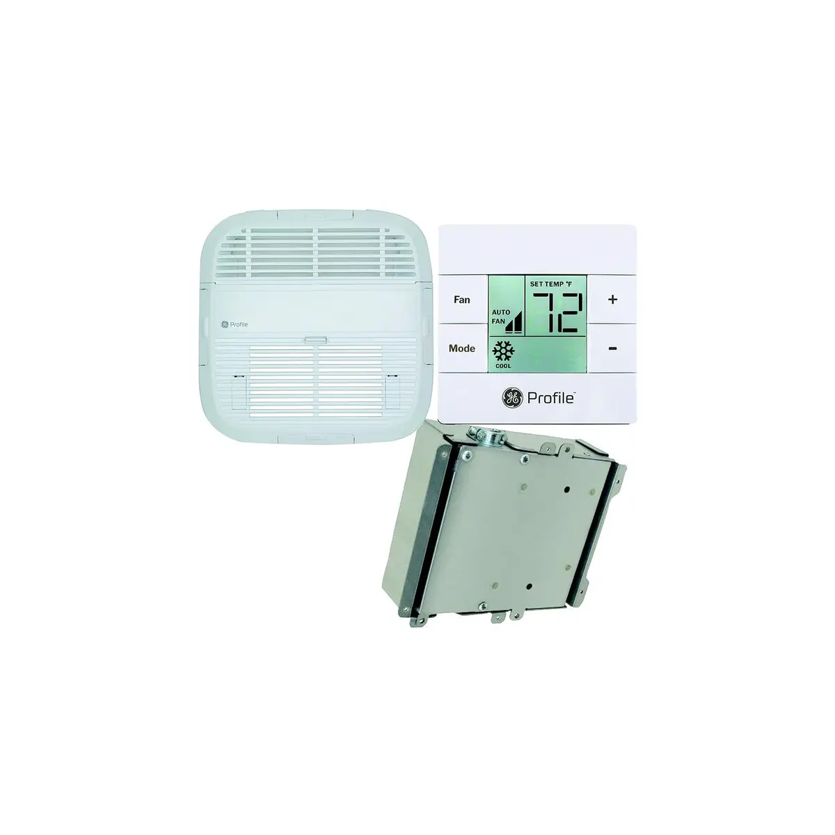 Ge Appliances Rvacs-Nkitw Rvacsnkitb Electronic S Series Ceiling Asm Kit., Non-Ducted, White 1