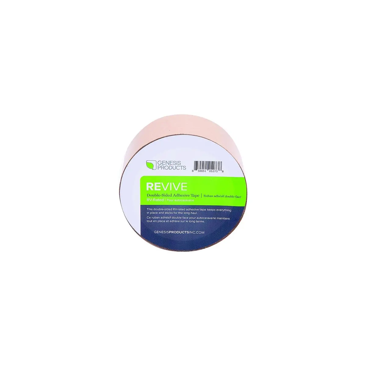 Genesis 513190 Revive Double Sided Adhesive Tape, 2" X 20' 1