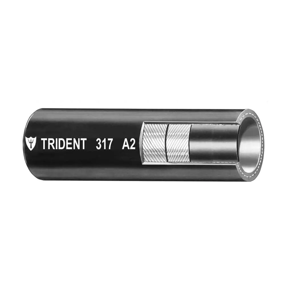 Trident Marine 317-0586 5/8" X 50' Boxed Type A2 Fuel & Vent Line Hose Black 1