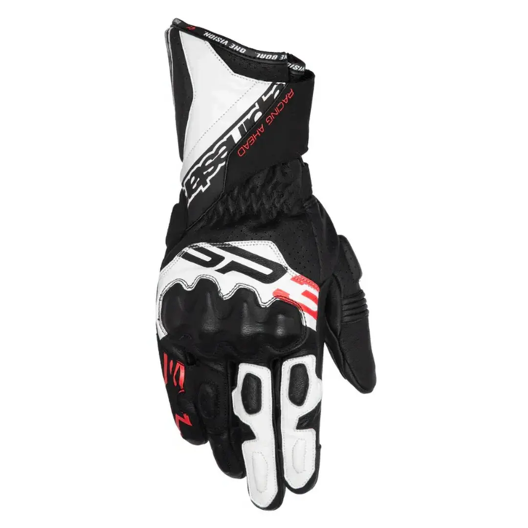 Alpinestars Sp-3 Gloves Black/White/Red Flow 1