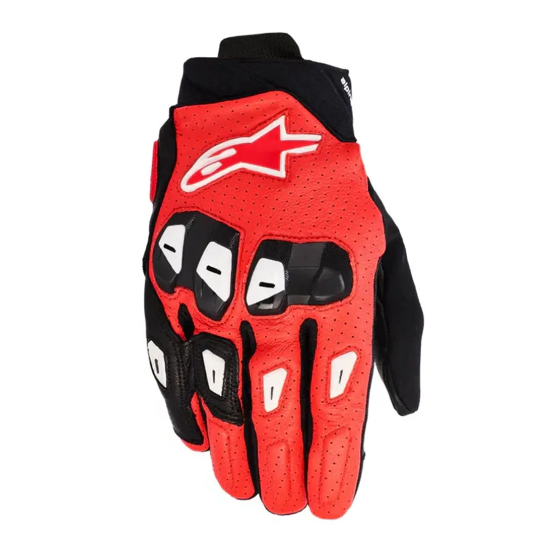 Alpinestars Sp X 7 Gloves Black/Bright Red/White 1