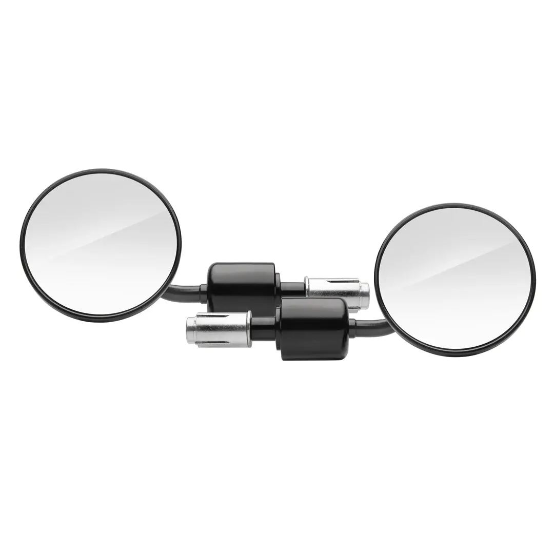 Bar End Motorcycle Rearview Mirror Black 67Mm 1