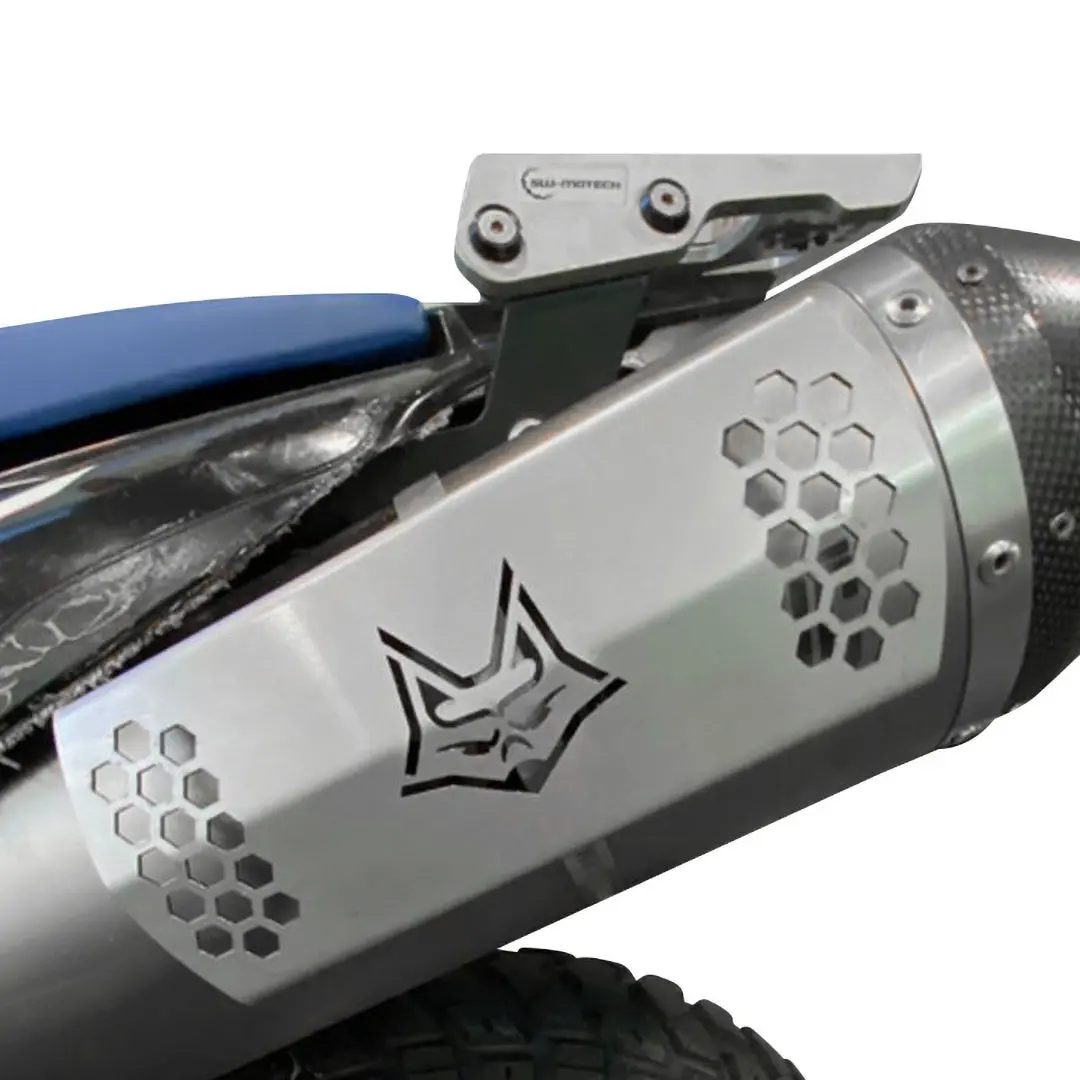 Desert Fox Stainless Steel Exhaust Heat Shield / Deflector 1