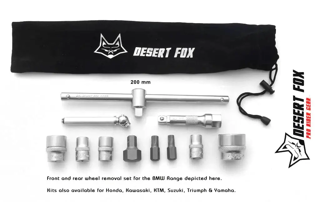 Desert Fox Tyre Lite Motorcycle Wheel Removal Tool Kit 1