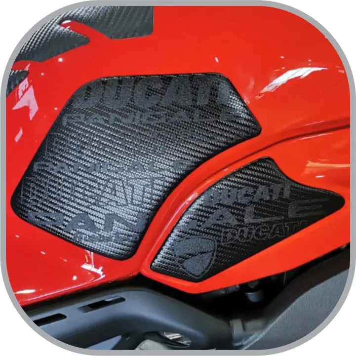 Rubbatech Ducati V4 Panigale 2018- Knee Pads 1