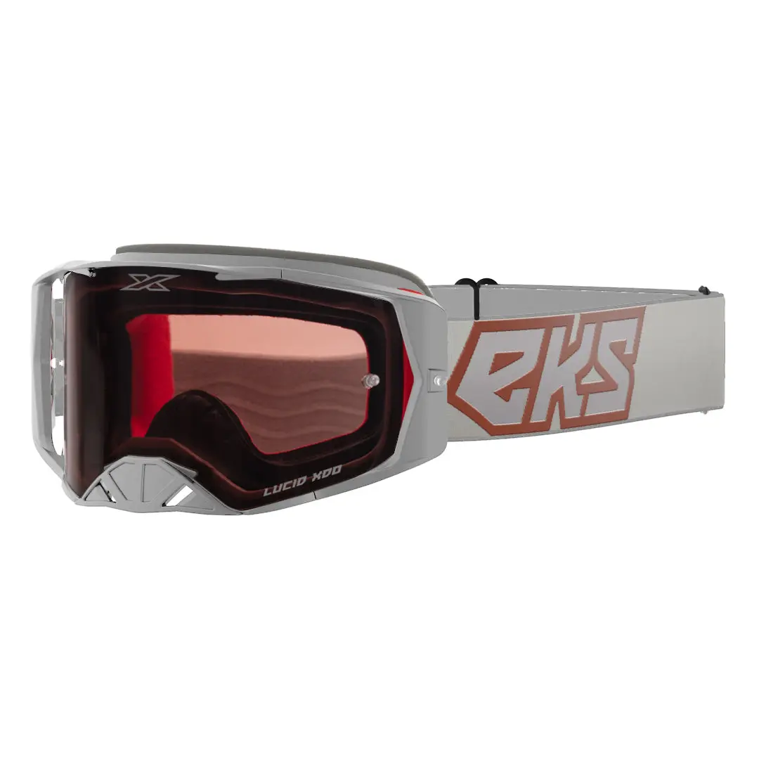 Eks X-Brand Lucid Goggles Grey Copper-Auburn Afterburner Lens 1