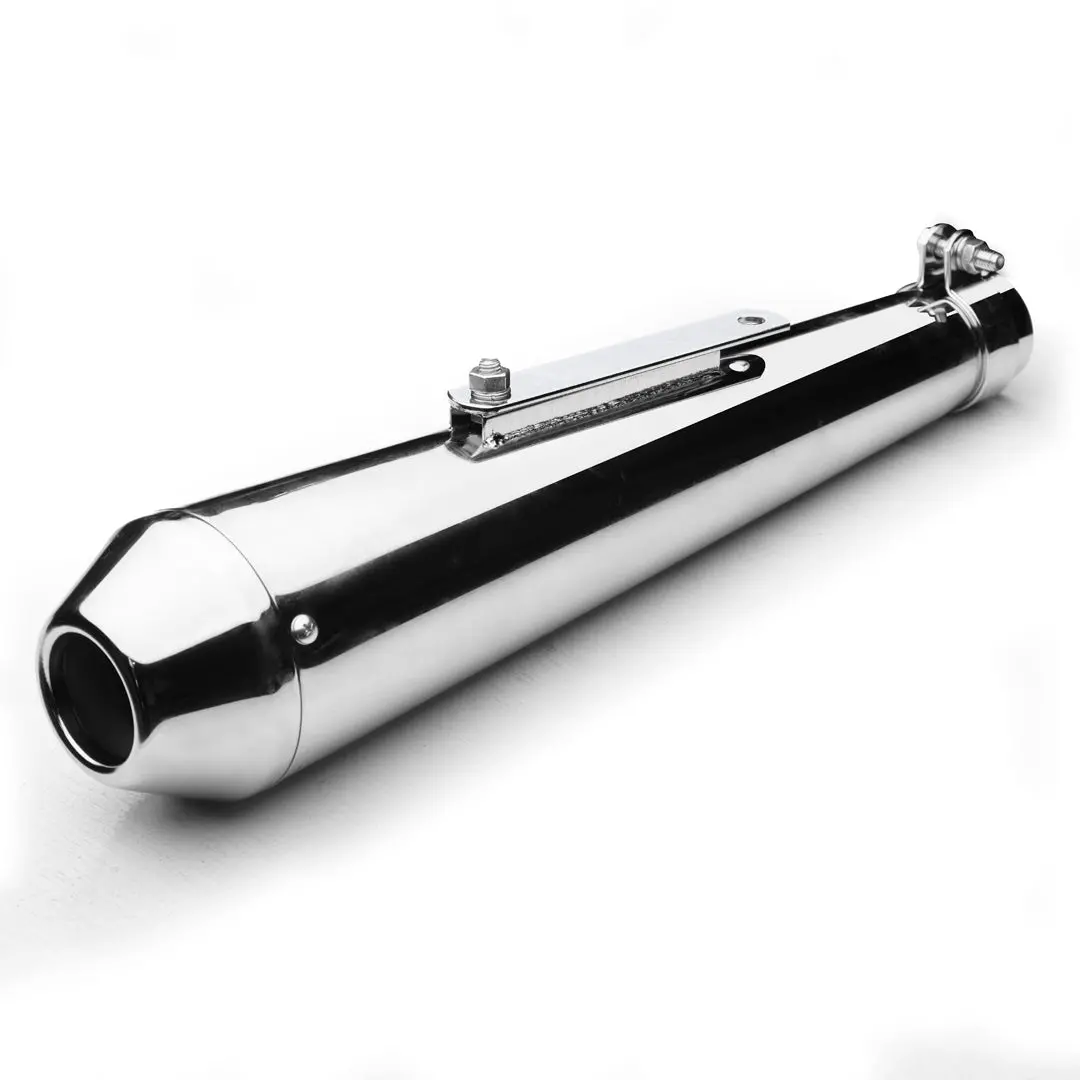 Exhaust Reverse Cone 432Mm Chrome Universal 1