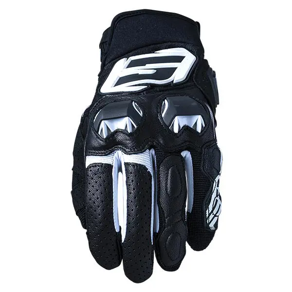 Five Sf3 Short Sport Gloves Black & White 1