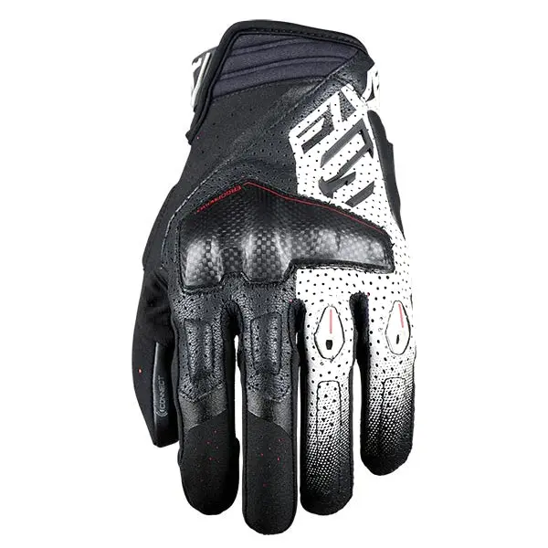 Five Rsc Evo Short Street Gloves Black & White 1