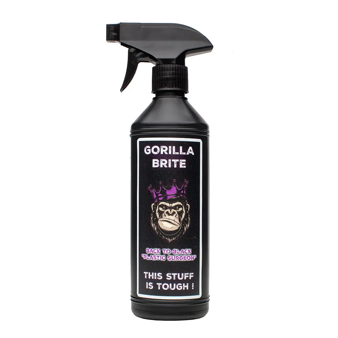 Gorilla Brite “Plastic Surgeon” Back To Black 1