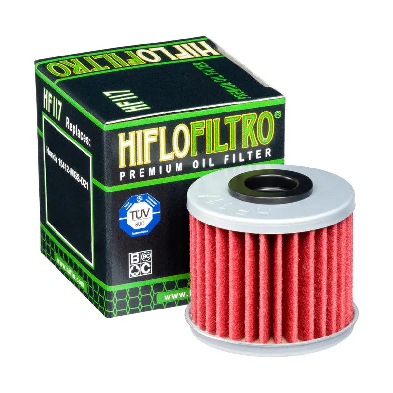 Hiflofiltro Hf117 Premium Oil Filter 1
