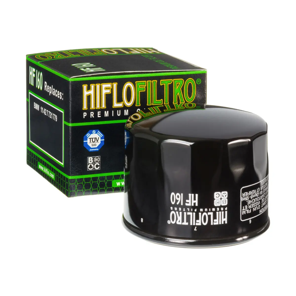 Hiflofiltro Hf160 Premium Oil Filter 1
