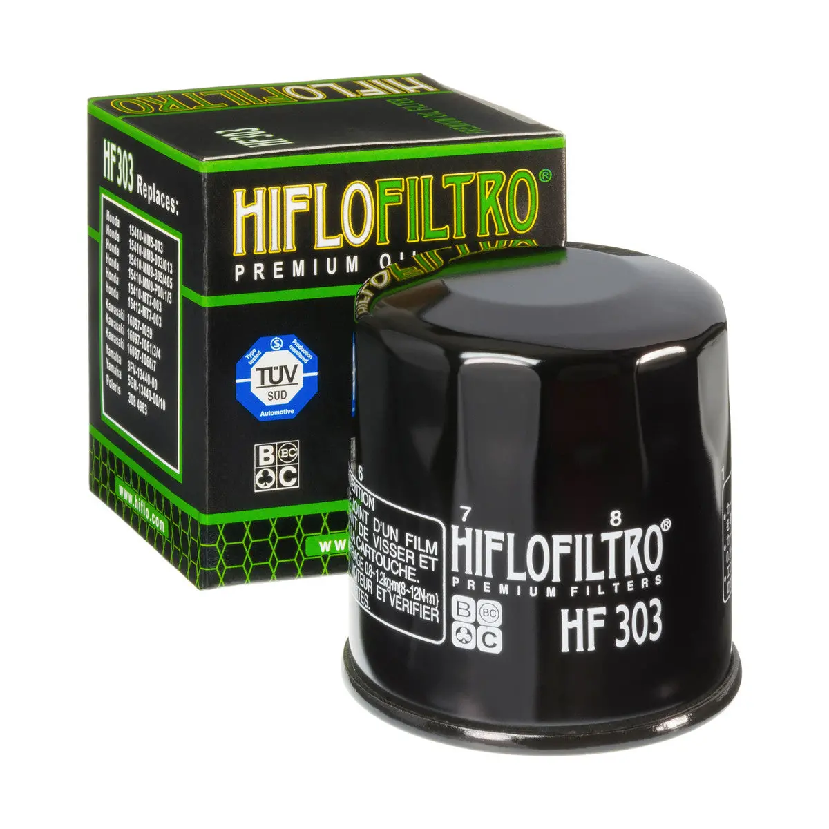 Hiflofiltro Hf303 Premium Oil Filter 1