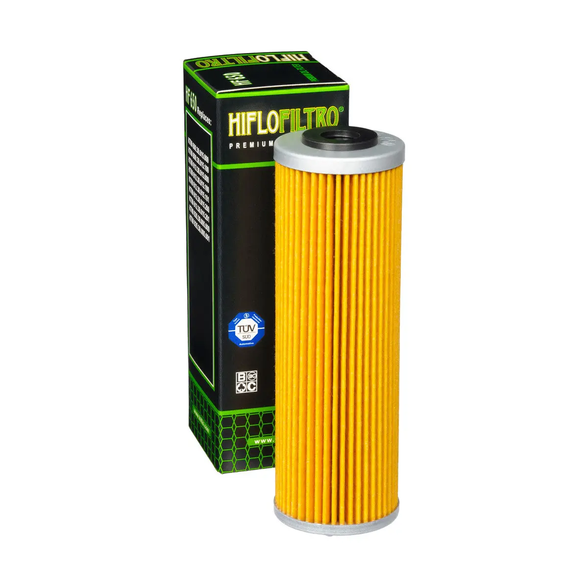 Hiflofiltro Hf650 Premium Oil Filter 1