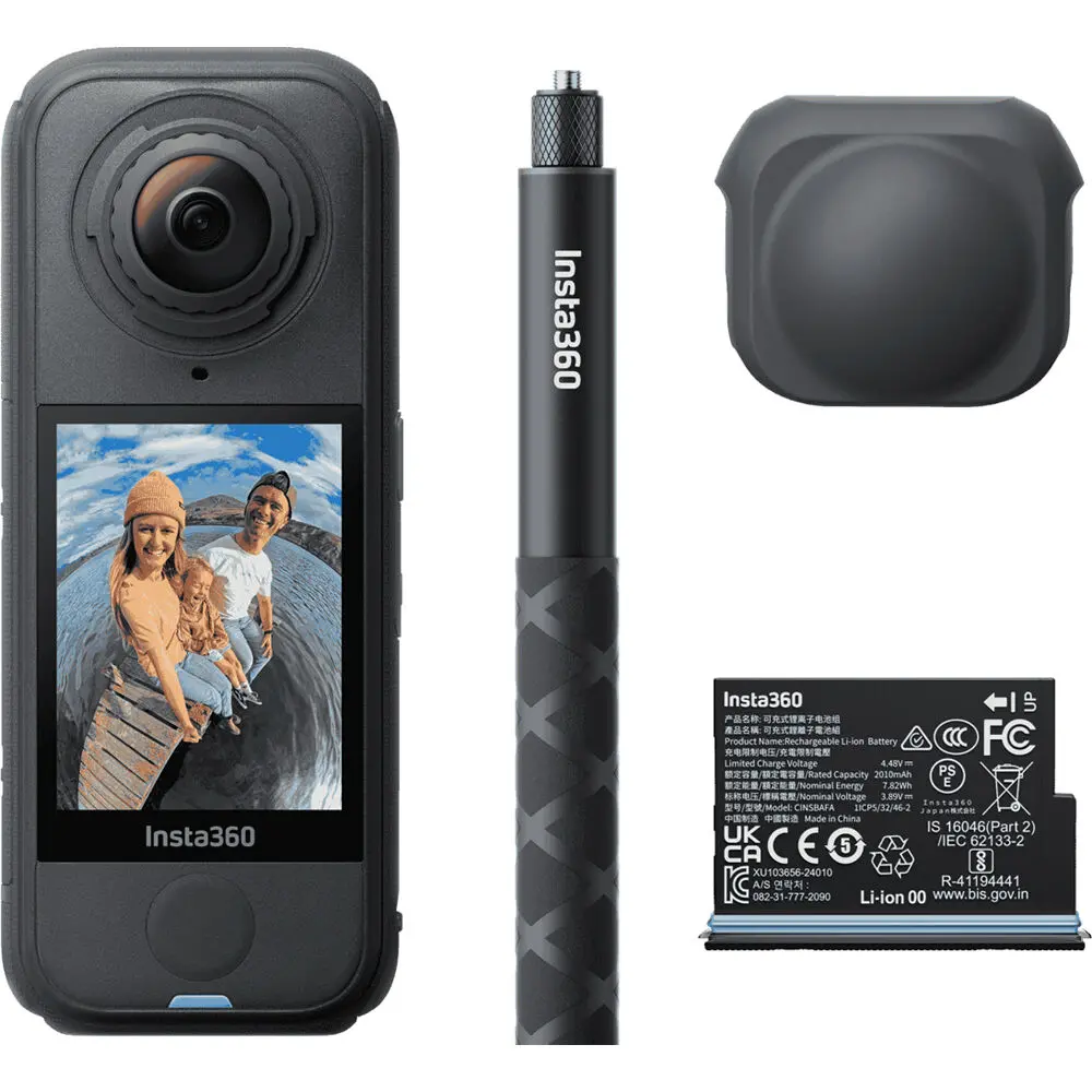 Insta360 - X4 Air 8K - Black Starter Bundle 1