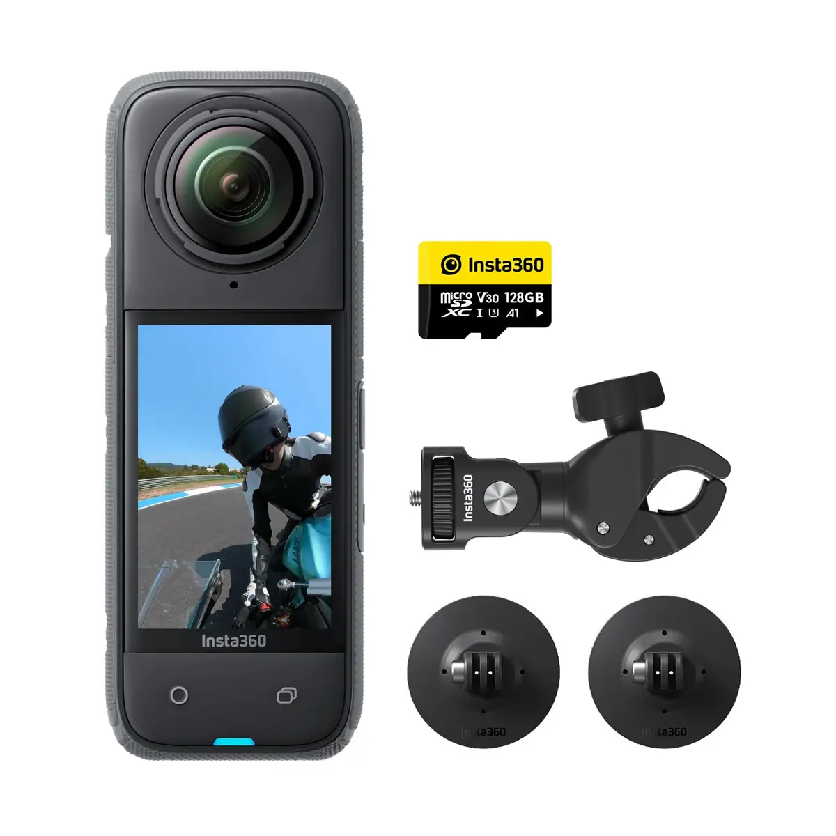 Insta360 - X4 8K - Motorcycle Bundle 1