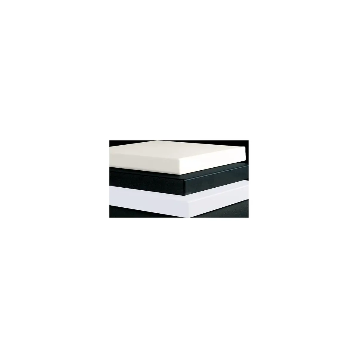 King 2454Ww14 Starboard 24" X 54" X 1/4" White/White 1