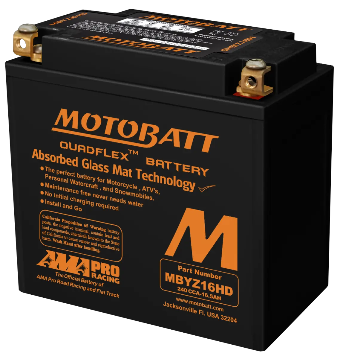 Motobatt Mbyz16hd 1