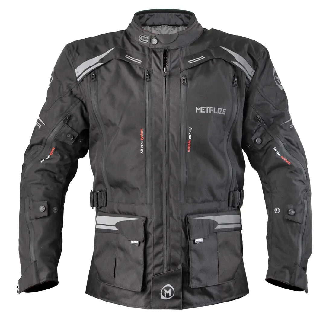 Metalize 440 V2 Padded Adventure Jacket - Black 1