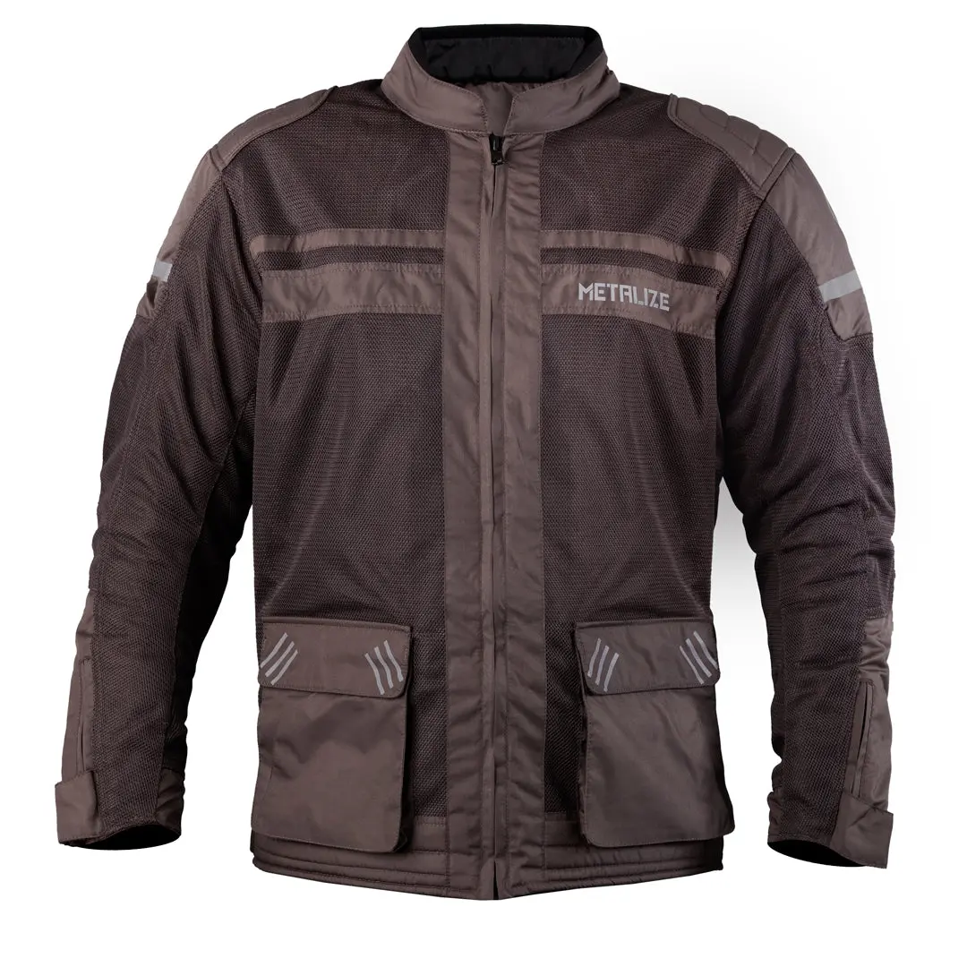 Metalize 485 Airflow Jacket - Brown 1