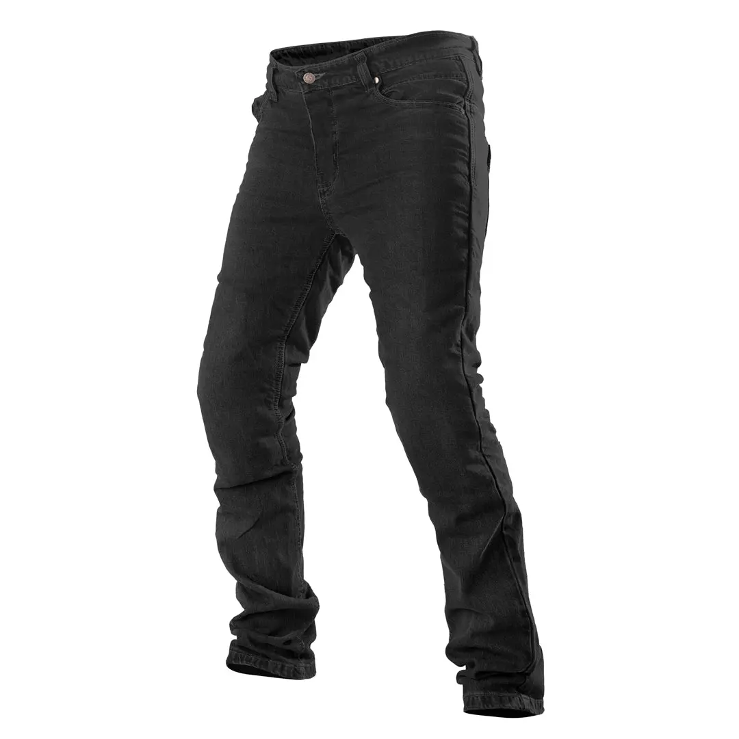 Metalize Blacktech Mens Armoured Black Jeans 1