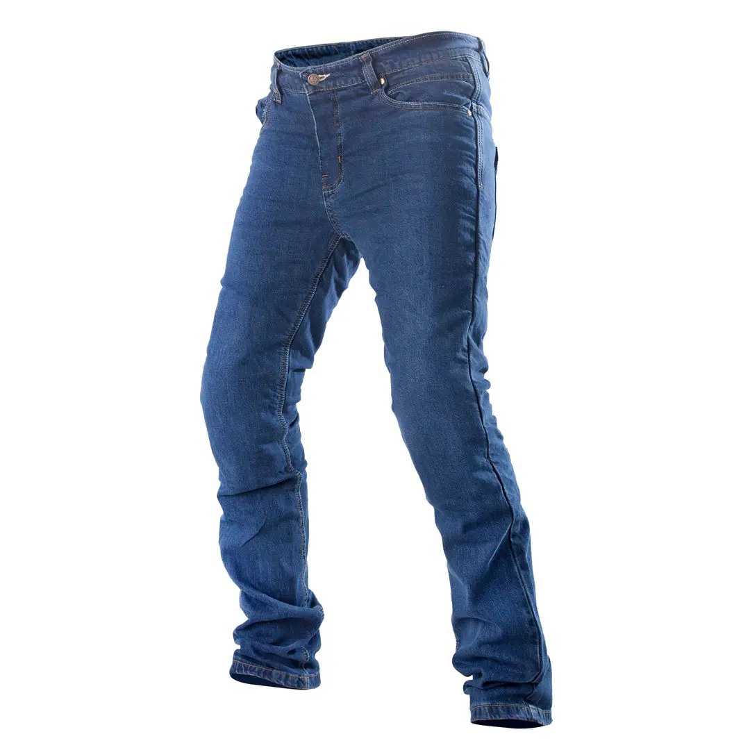 Metalize Drift Mens Armoured Blue Jeans 1