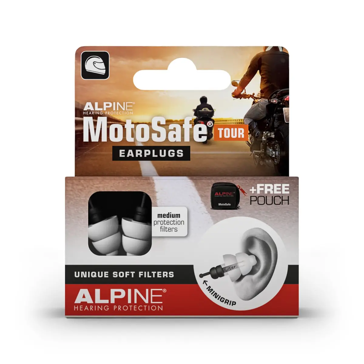 Motosafe Tour Ear Plugs By Alpine 1