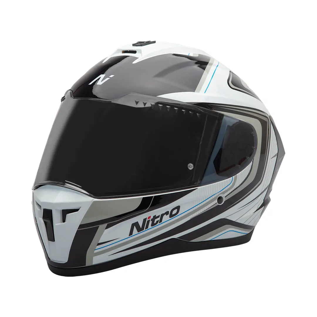 Nitro N700 Contour Black/White/Gunmetal 1