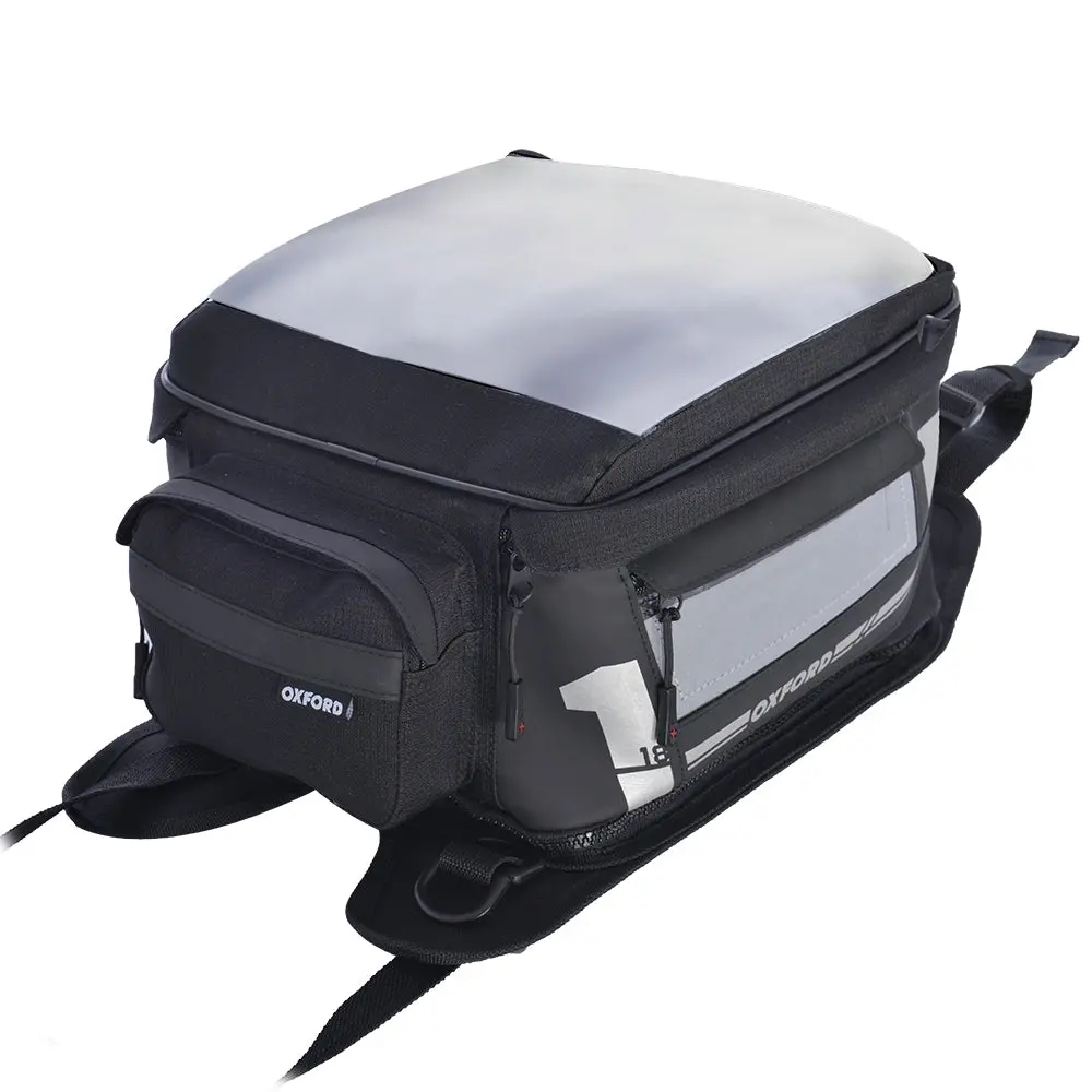 Oxford F1 Small Strap On Tank Bag 18Lt Strap-On Tank Bag 1