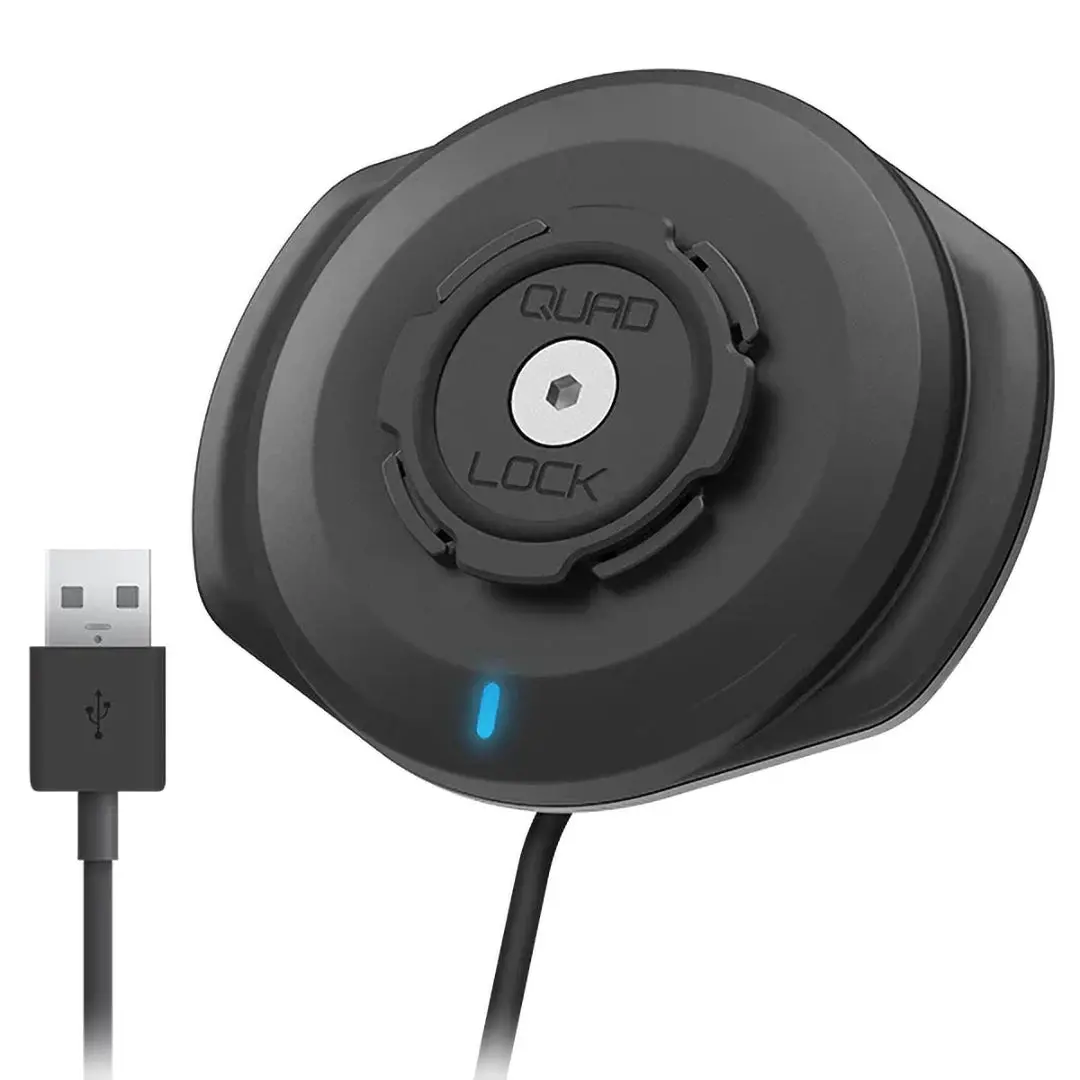 Quad Lock Usb Weatherproof Wireless Charging Head 1