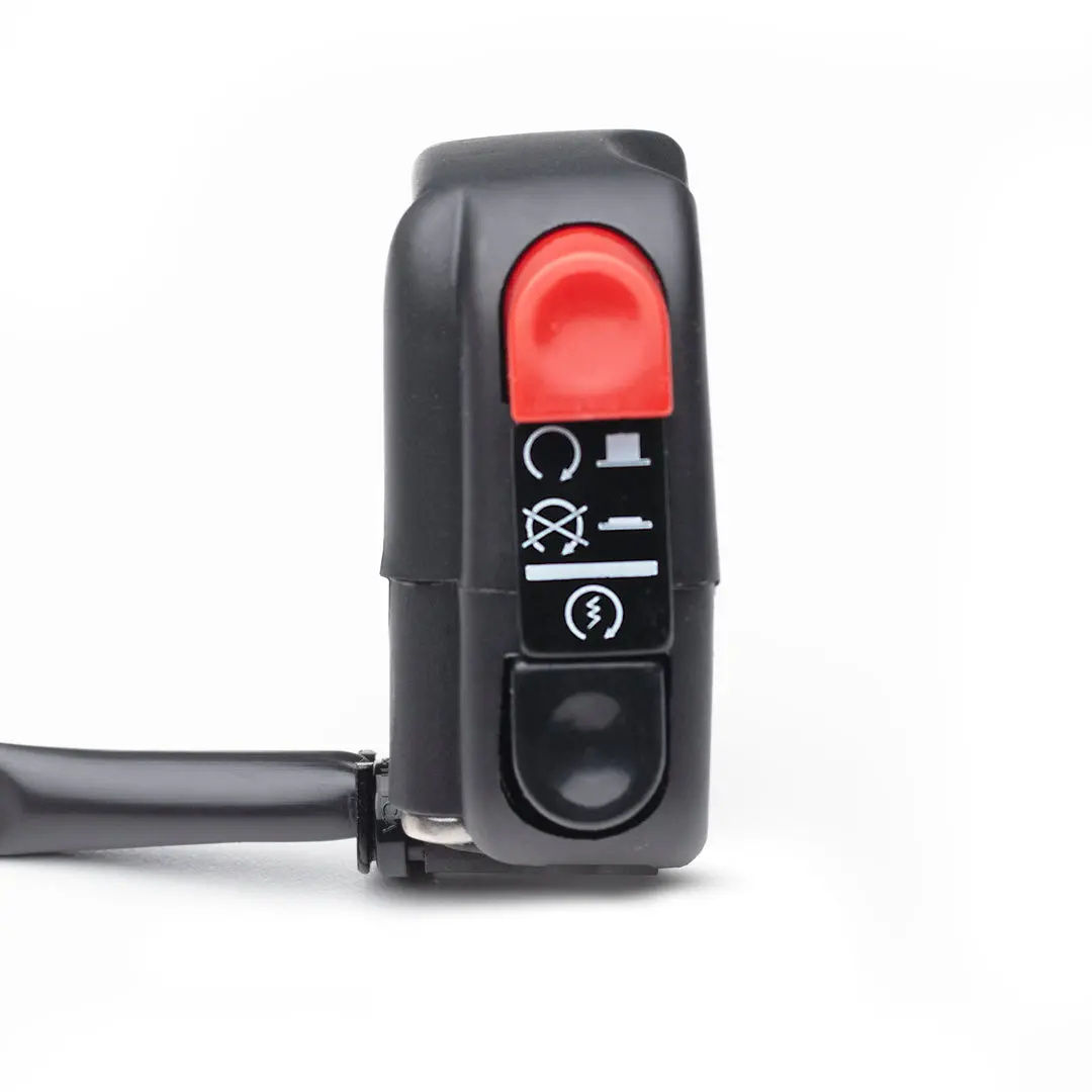 Domino Right Hand Side Electric Switch - Engine Stop/Start - 9A Series 1