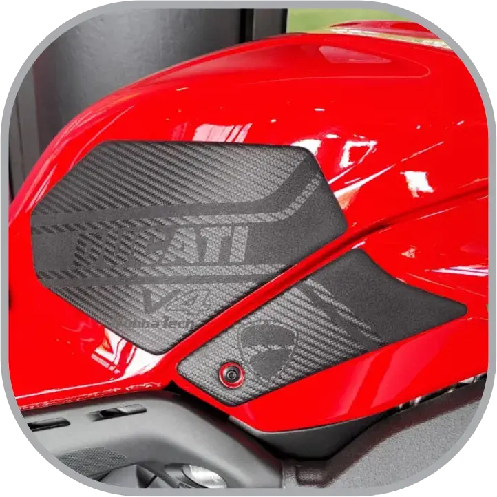 Rubbatech Ducati V4 Panigale 2023- Knee Pads 1