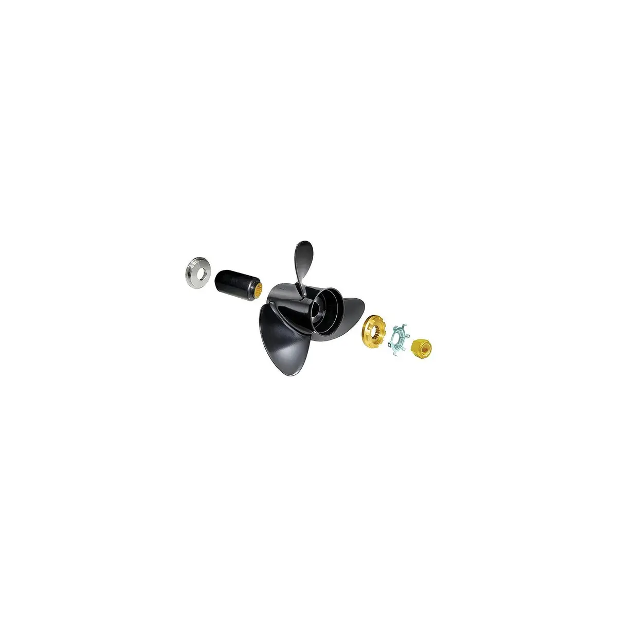 Solas Propeller 9511-148-17 Solas Rubex Aluminum Interchangeable Hub 3-Blade, Propeller, Rh, 14.8 X 17 1